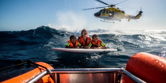 Cartoon Tunes and Grit: How a Boy Saved His Family From the Sea